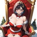 お題：ちちぷいクリスマスに参加する（魔法使いと王女達＋毛富毛富） 5枚目