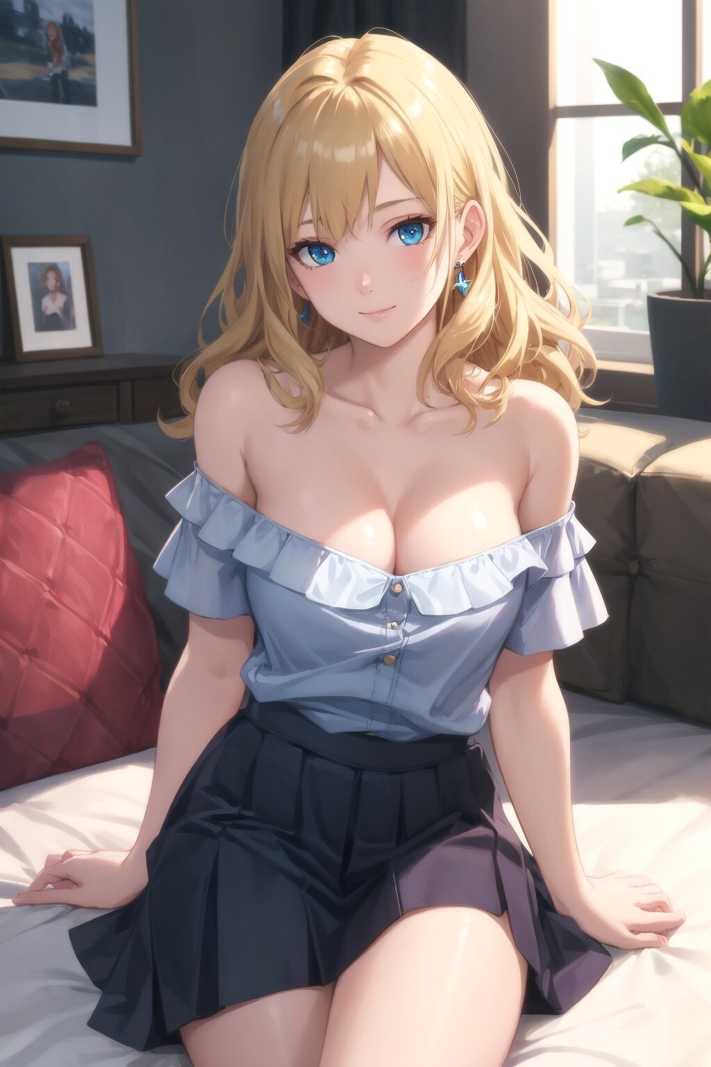 金髪お姉さん