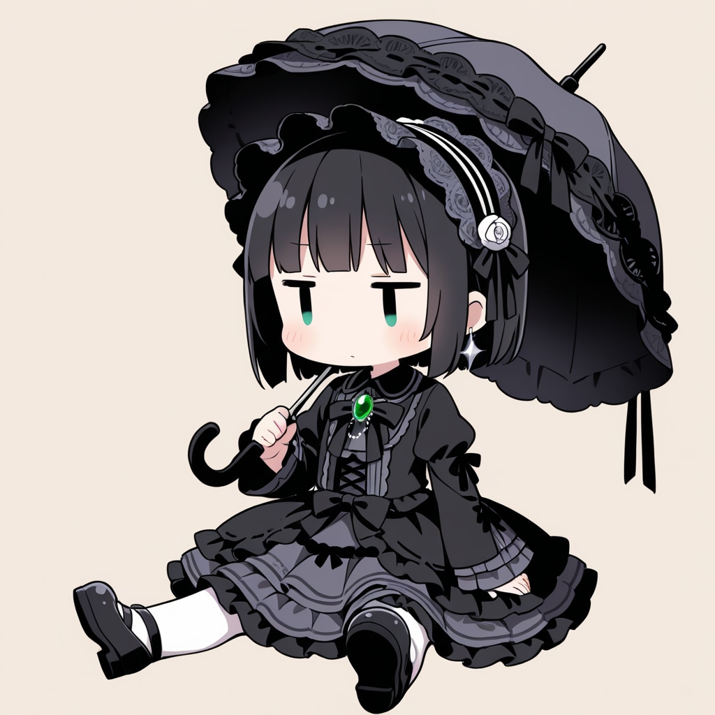 ゴスロリを着てみる