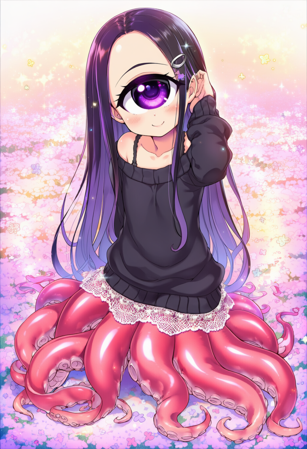 単眼スキュラ　おでこ見せる