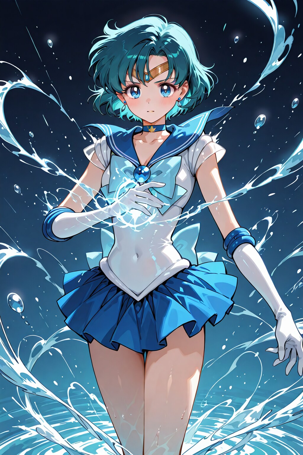 セーラーマーキュリー | の人気AIイラスト・グラビア