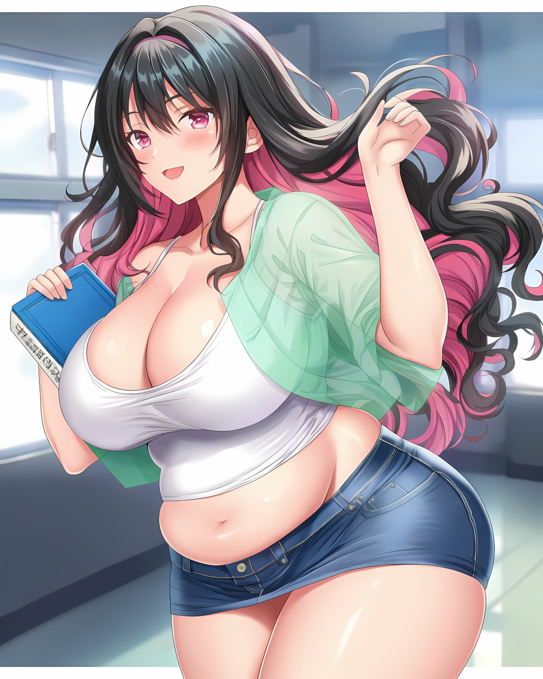 キャンパス移動中📚笑顔のリナちゃん✨