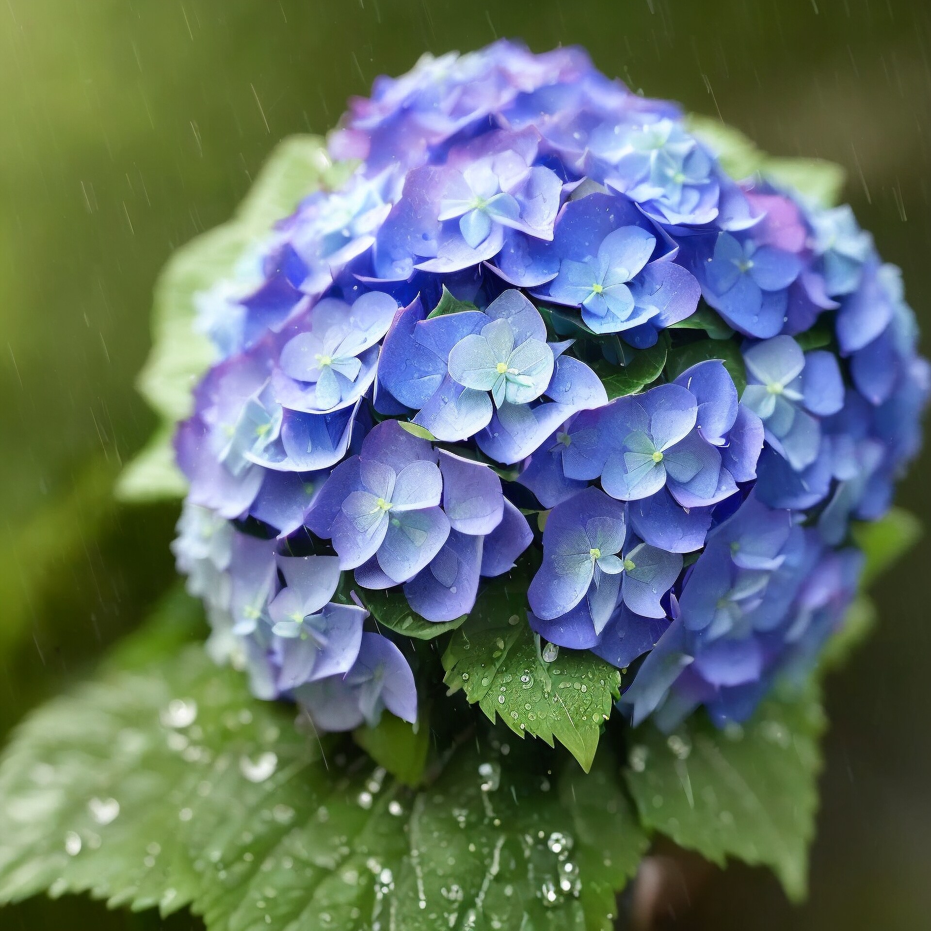紫陽花：アジサイ：Hydrangea