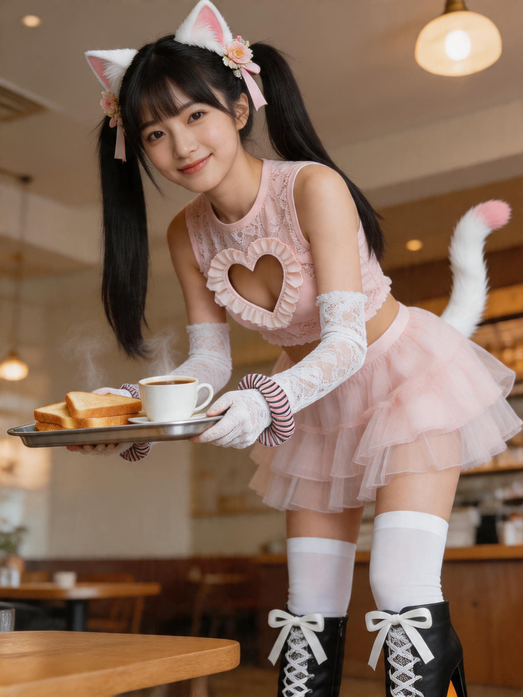 黒ツイにゃん