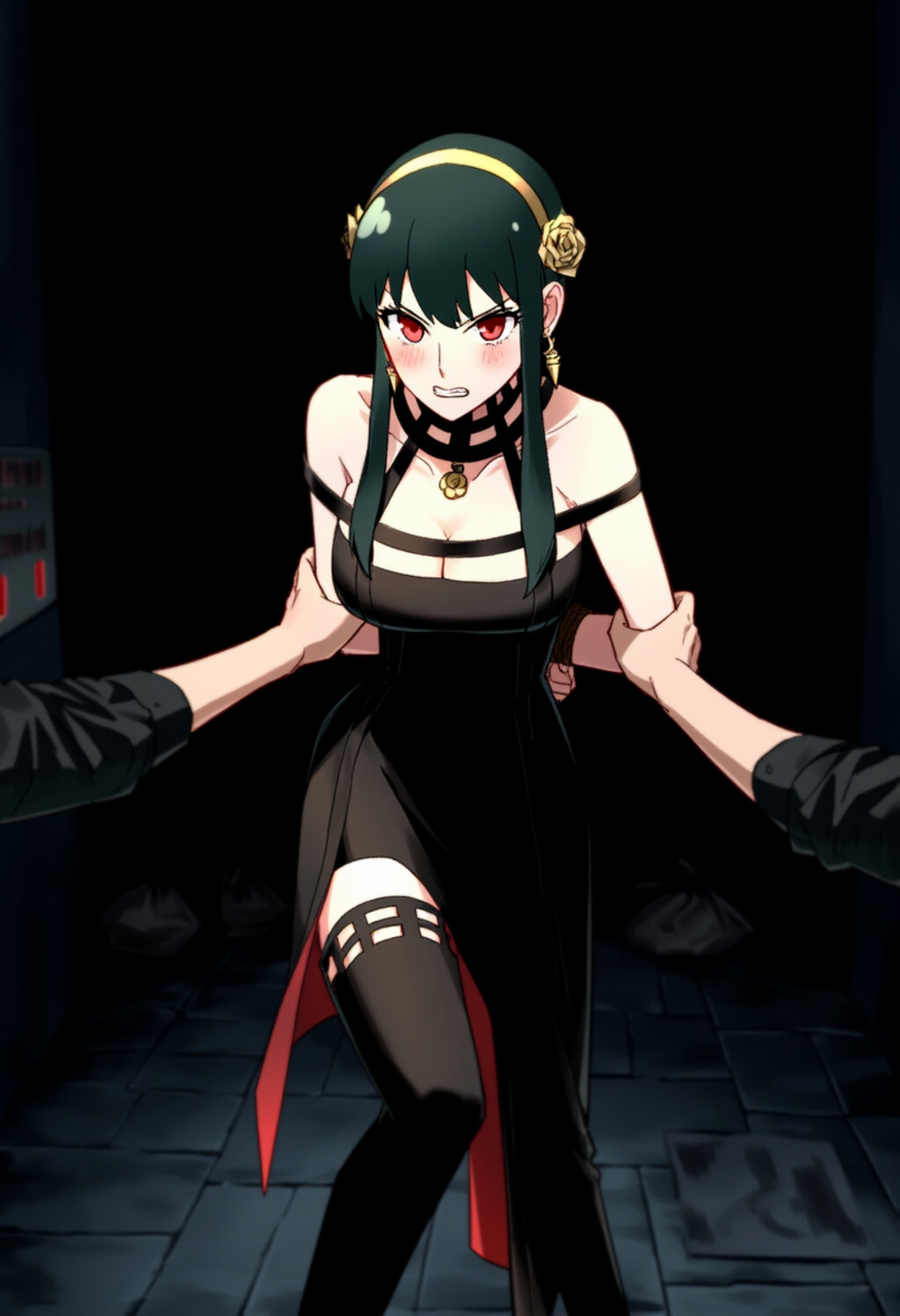 スパイ女① よくも俺の仲間をこ、ろしてくれたなぁ！！やっちまうぞお前ら！