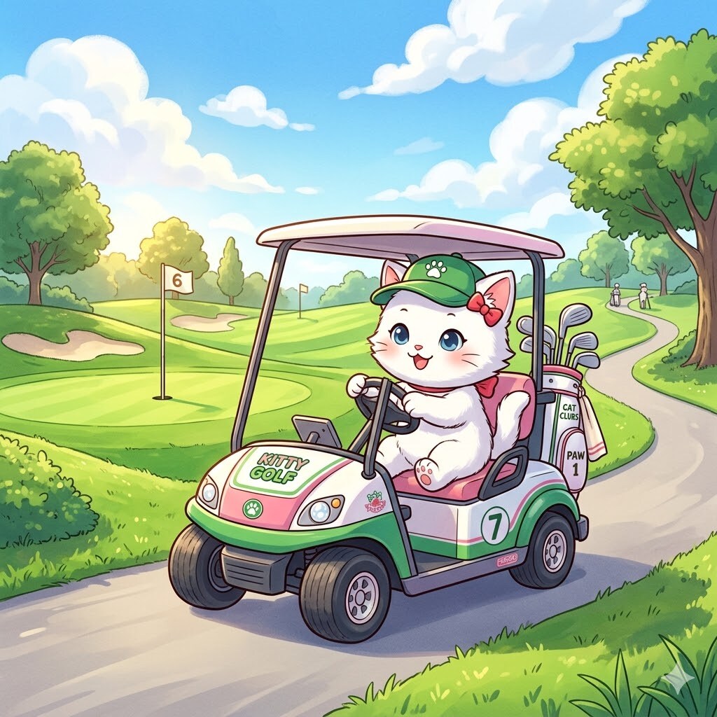 子猫のキャディーさん