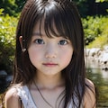 女の子の顔の皮膚感 2枚目