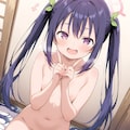 ツインテ女子の全裸えち自撮り 2枚目