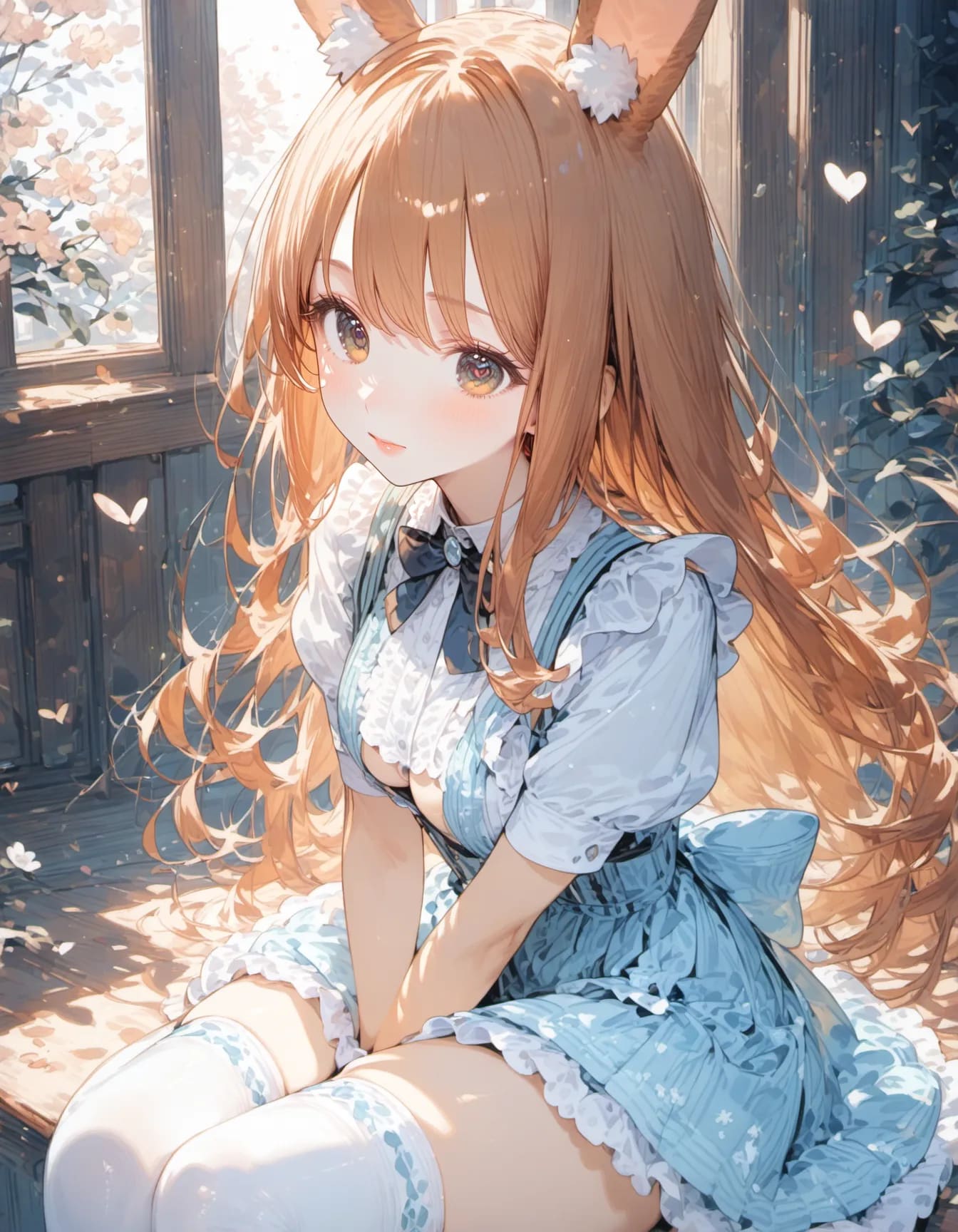 A Quiet Heart in Springlight | の人気AIイラスト・グラビア