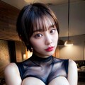 おっぱいポロリ206《あみあみボディースーツ？》 2枚目