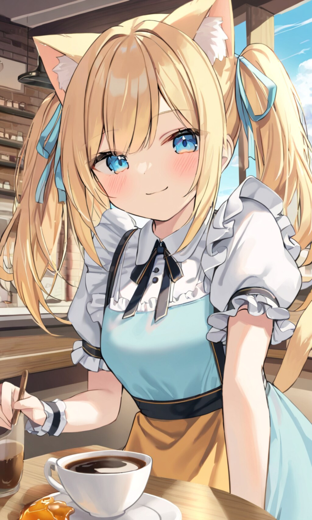 こるり「お嬢様コーヒーですよ」まや「てめえの顔で苦さが不味いに変わりそうだ」