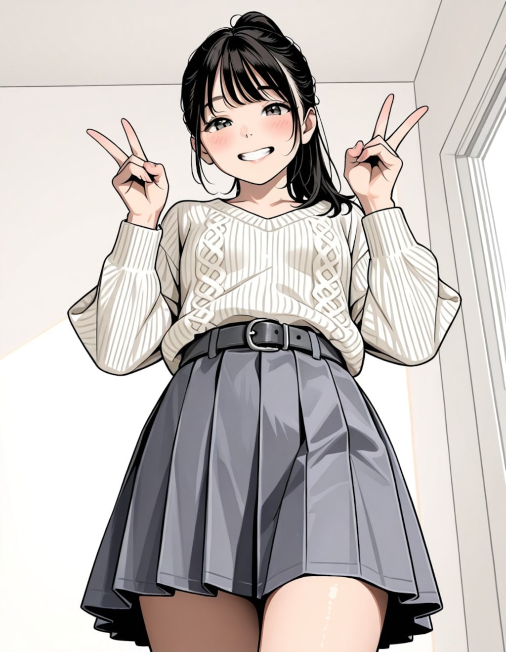 ダブルピース