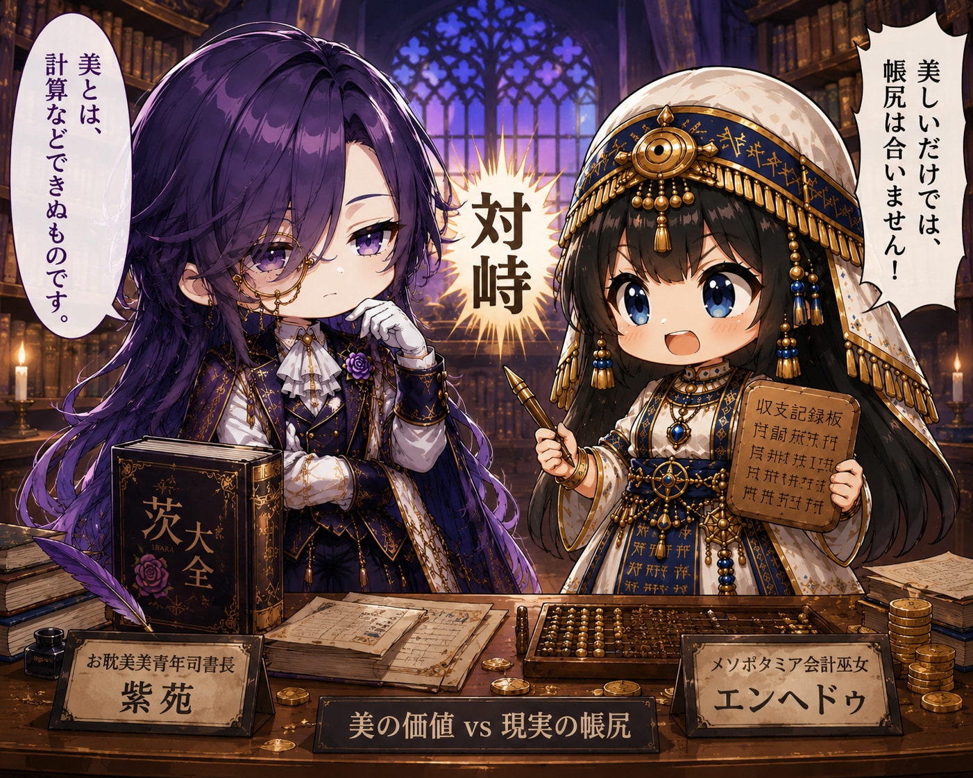 メソポタミア会計巫女・エンヘドゥは振り向かない ①
