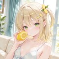 🍋ちゃん、🍋の補給 4枚目