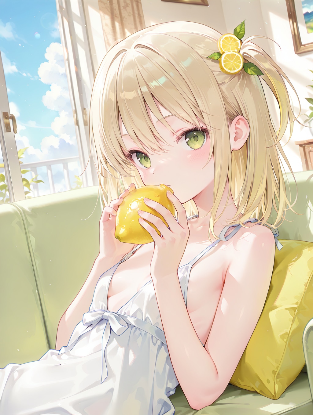 🍋ちゃん、🍋の補給