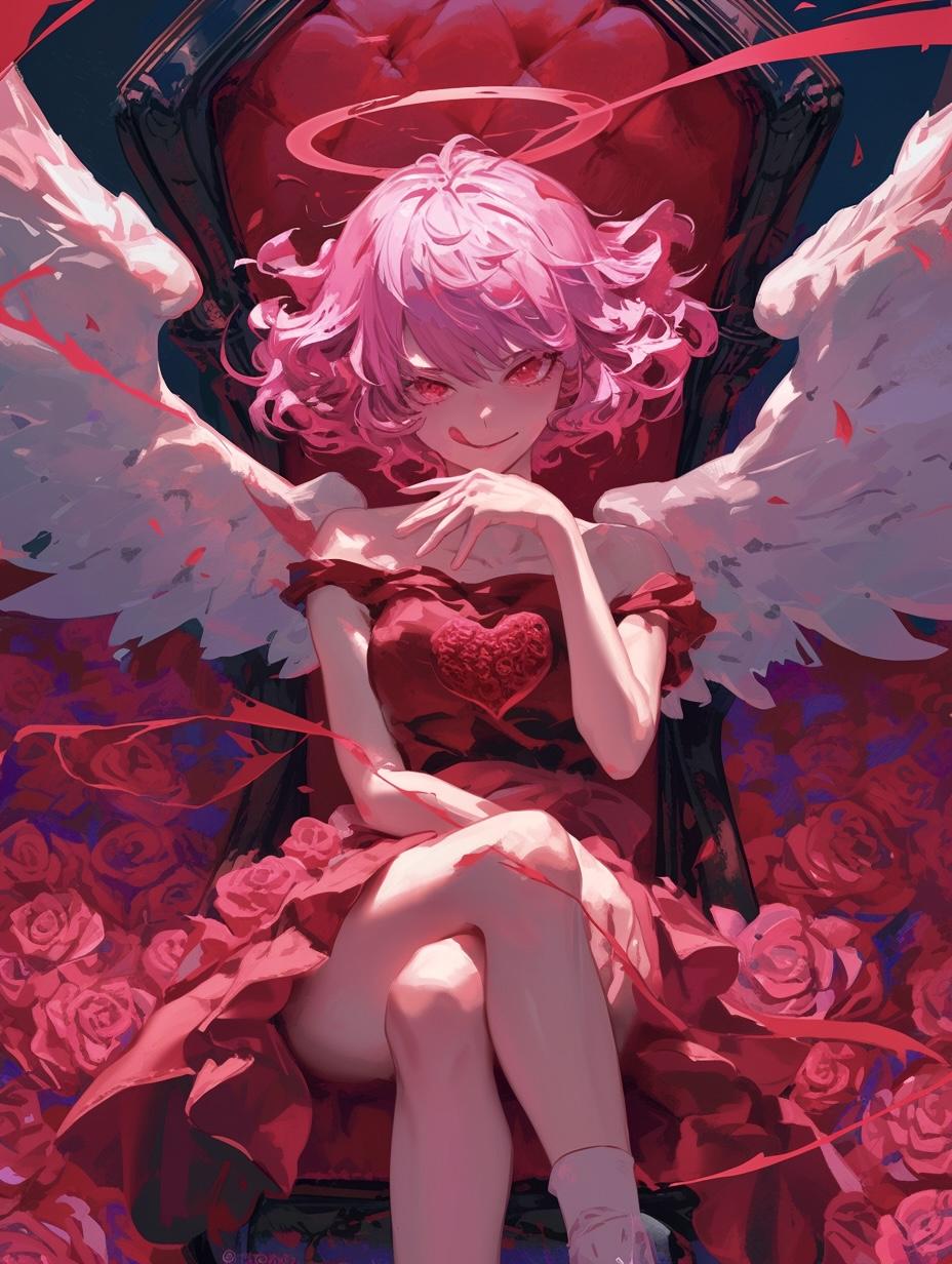 Heart Woven with Roses🐾