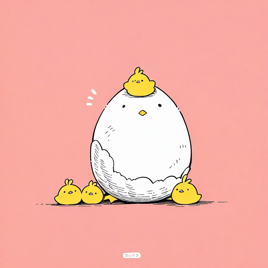 ひよことたまご（？）