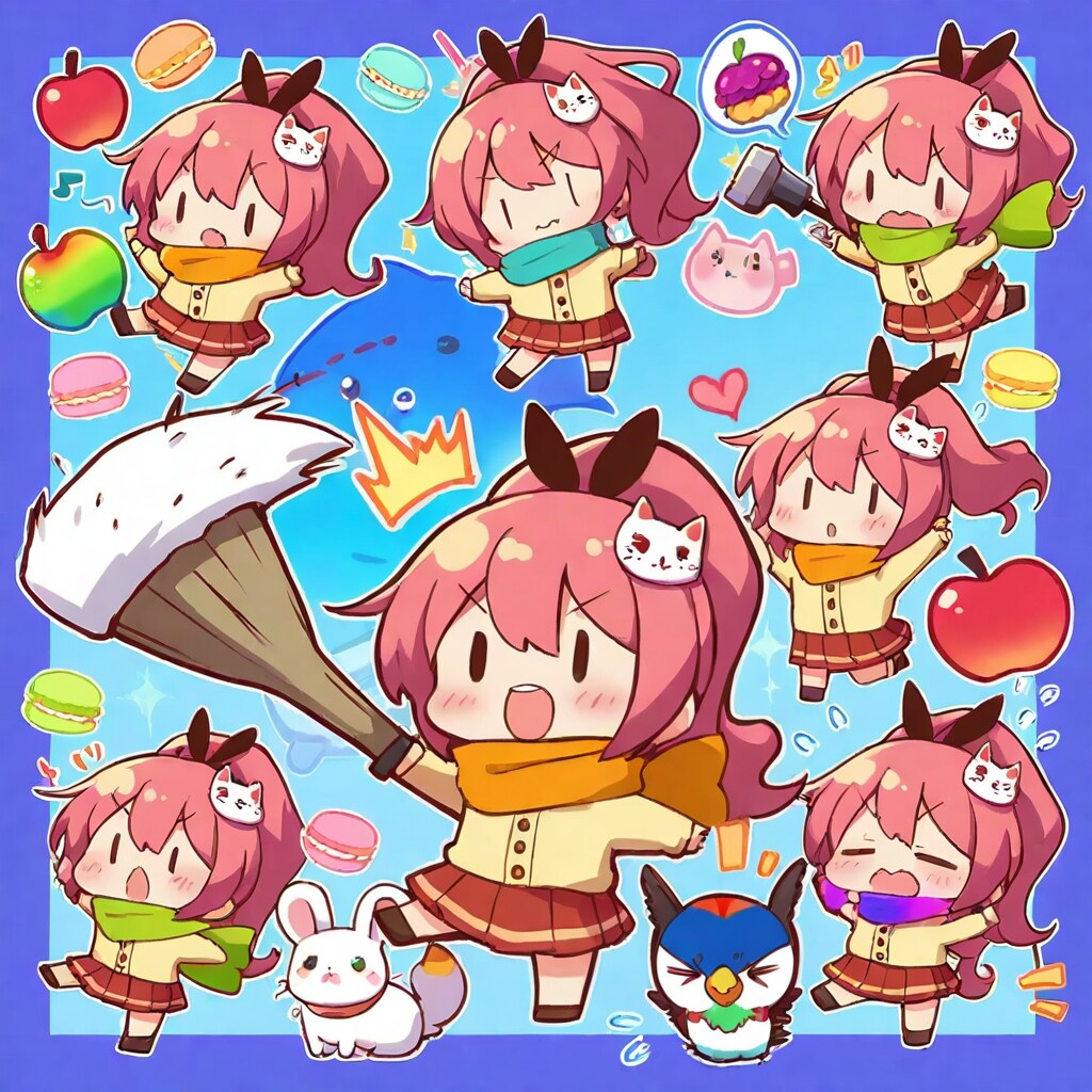 ピンク髪ちゃん