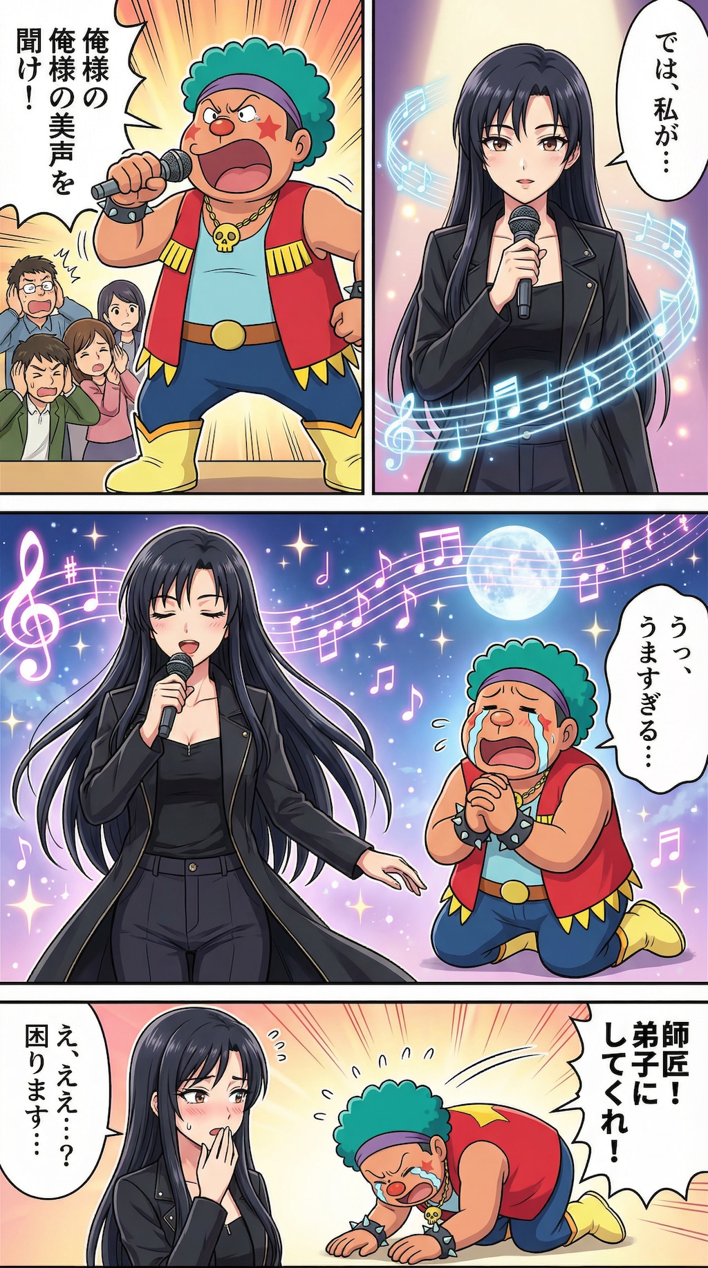 如月千早vsジャイアン。