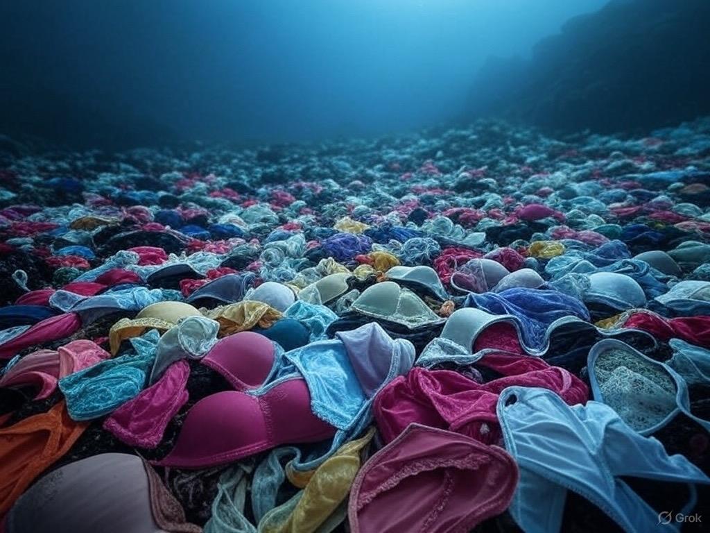 【背景】下着まみれの海底