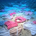 【背景】下着まみれの海底 6枚目