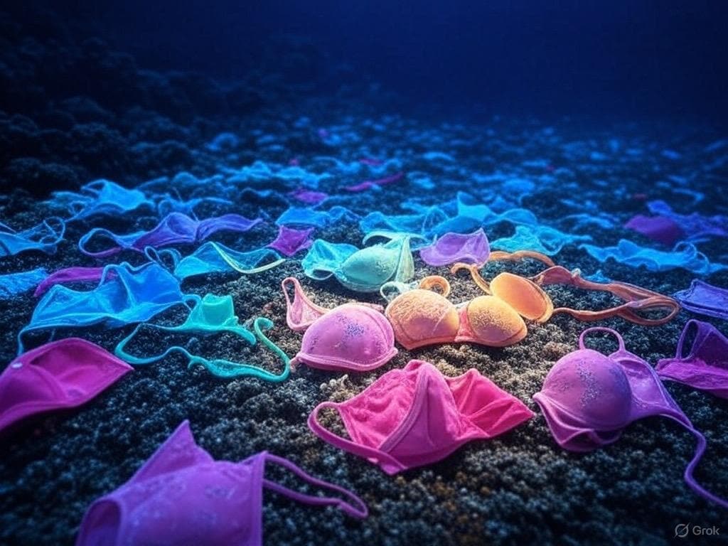 【背景】下着まみれの海底