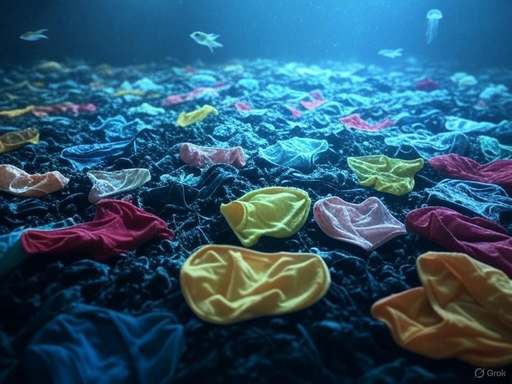 【背景】下着まみれの海底