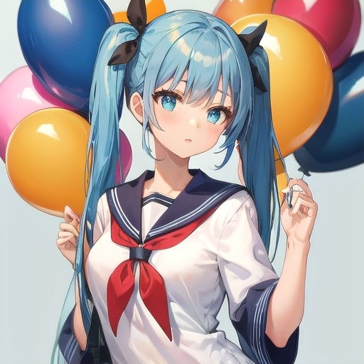 風船 | の人気AIイラスト・グラビア