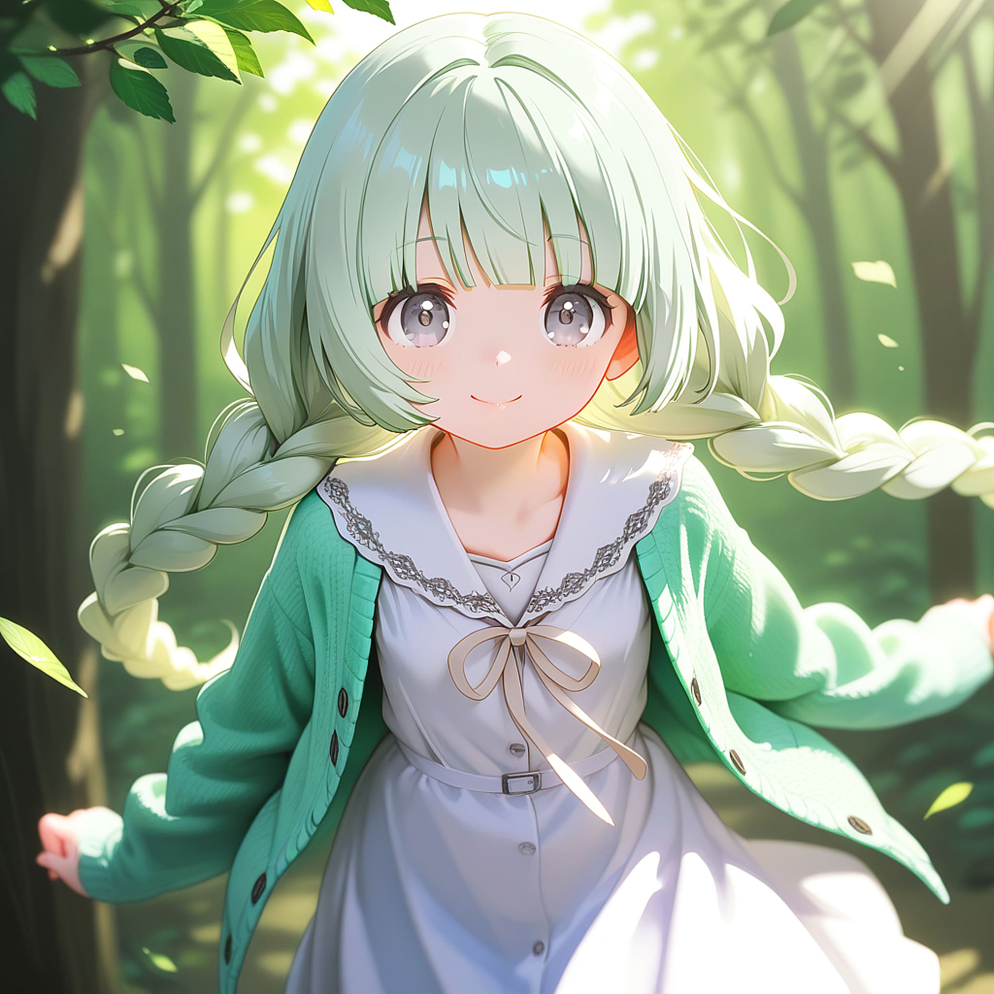 春色コーデ（ミリィちゃん） | の人気AIイラスト・グラビア