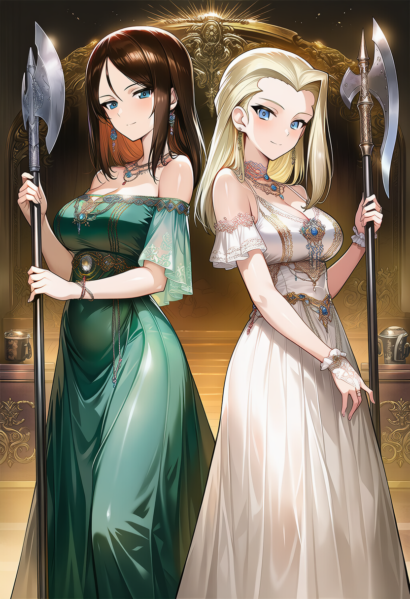 ノンナ・クラーラ　斧 | の人気AIイラスト・グラビア