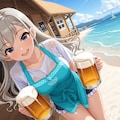 【久川颯誕生日】海の家バイト 4枚目