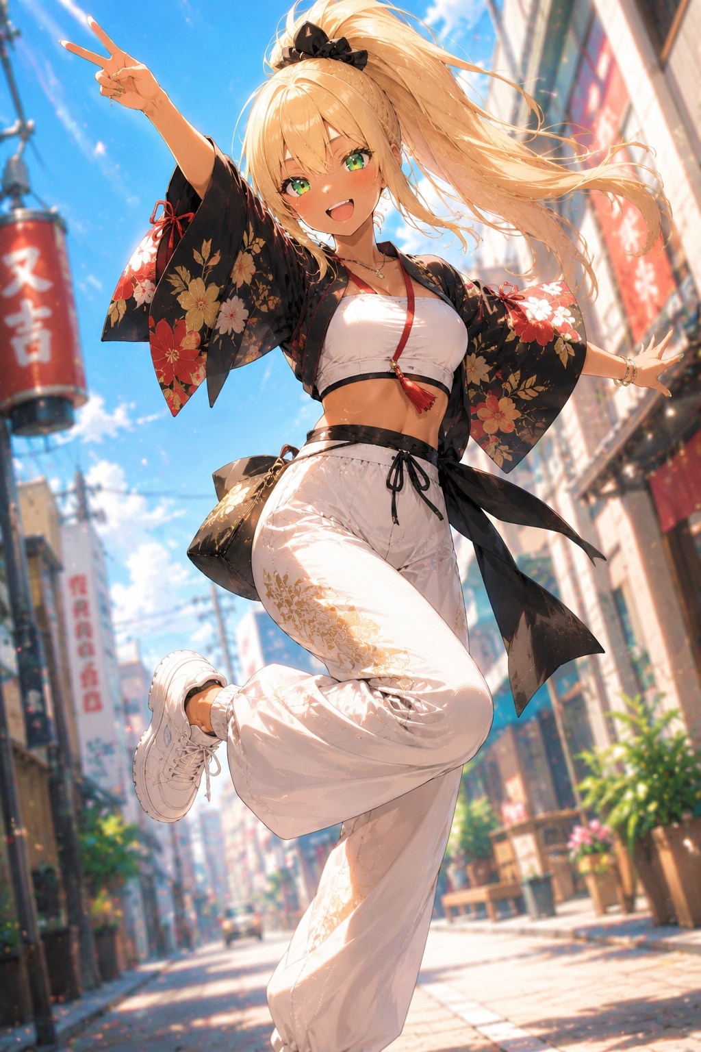和風コーデ♪