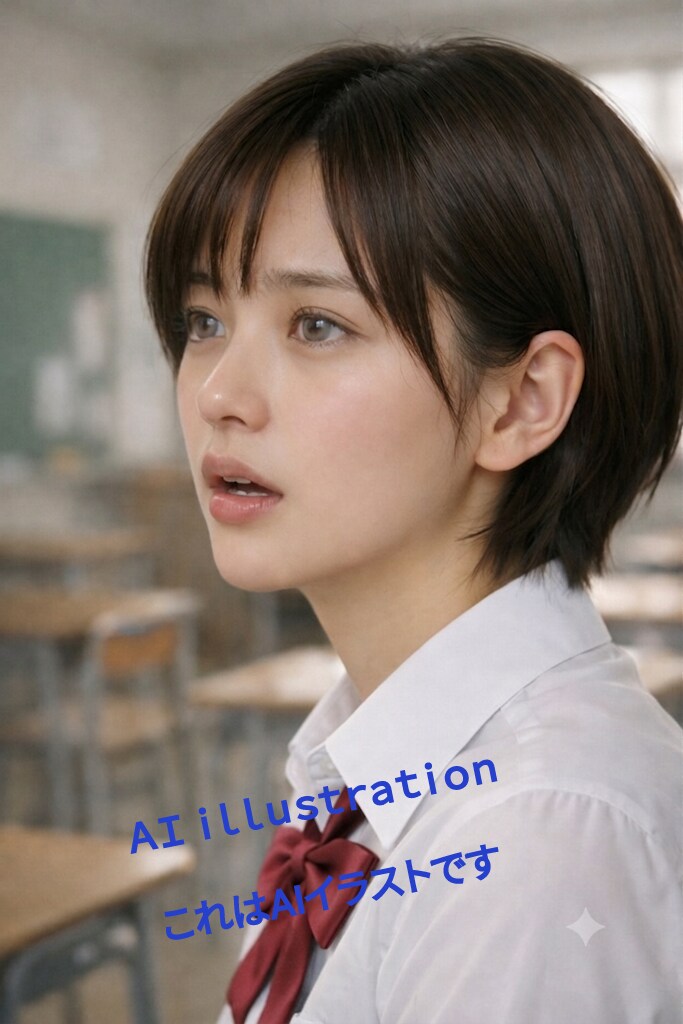初恋の子が髪を切ってから数週間。 徐々に距離ができていた彼女に、嫌な奴が笑いながら俺の想いを暴露した。 『コイツが好きなのはお前だぞ！』 彼女はただ呆然としていた……