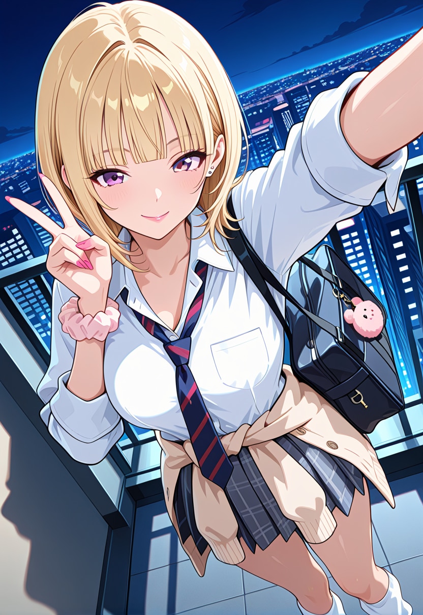 ギャルJK | の人気AIイラスト・グラビア