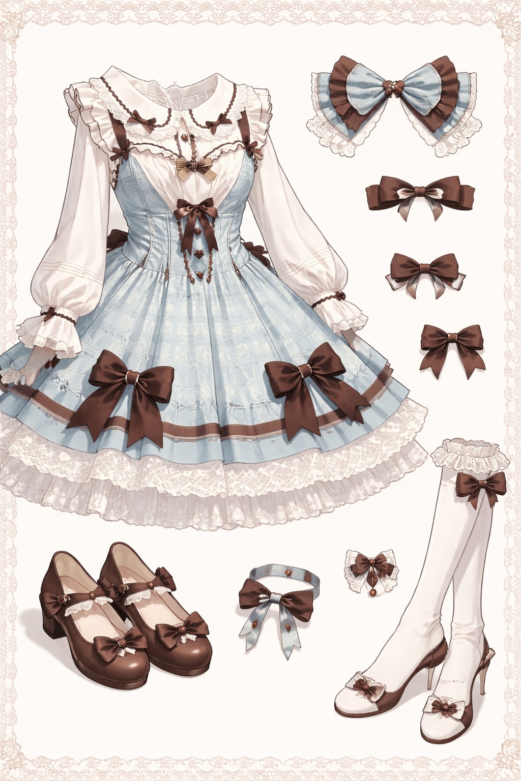 木漏れ日のブルーベリー