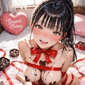 後輩ロリ巨乳JKちゃんの本命チョコ😍 9枚目