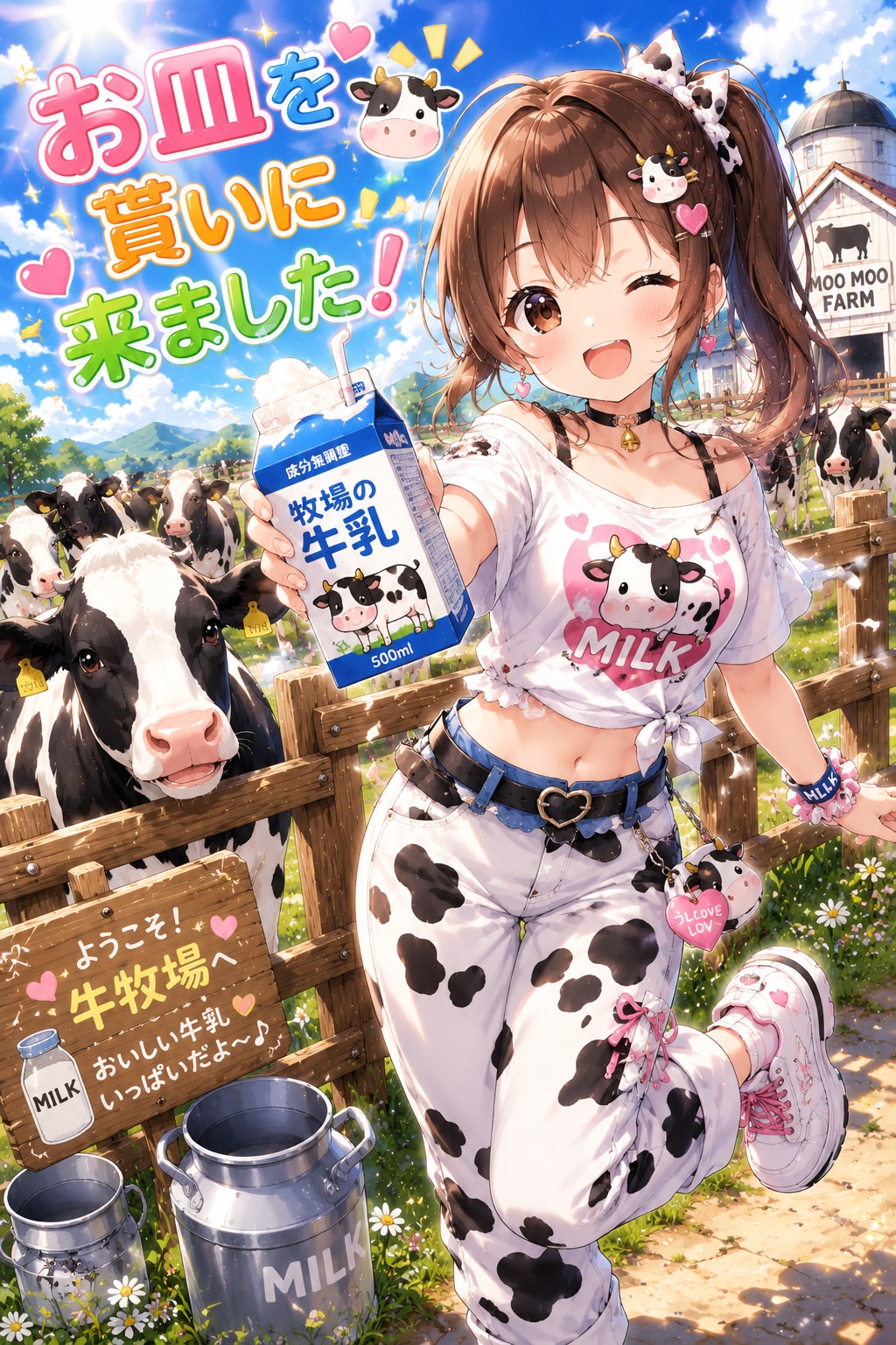【#初夏のミラパンツ祭】パンツスタイルかな？５