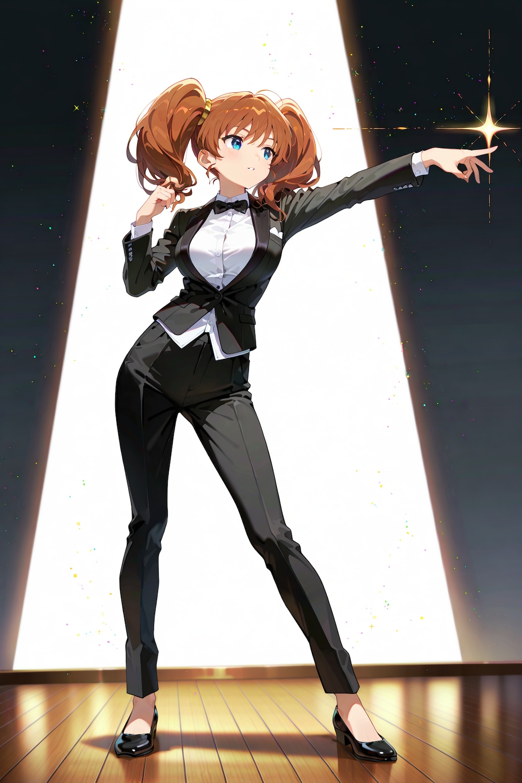 コーヒールンバを踊る女の子