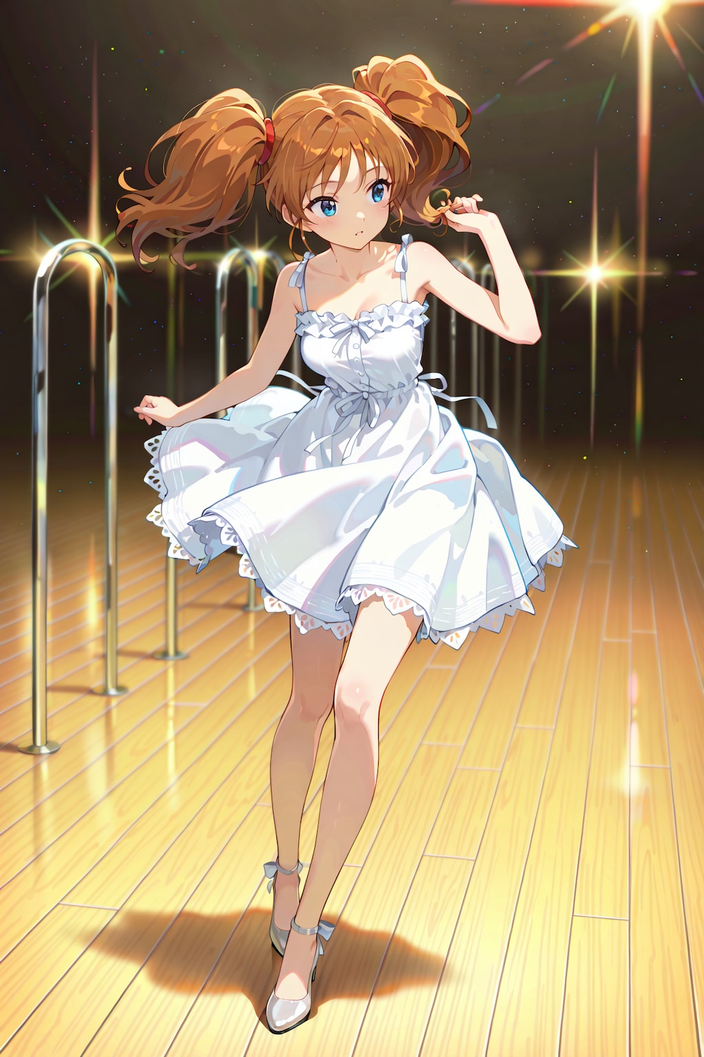 コーヒールンバを踊る女の子