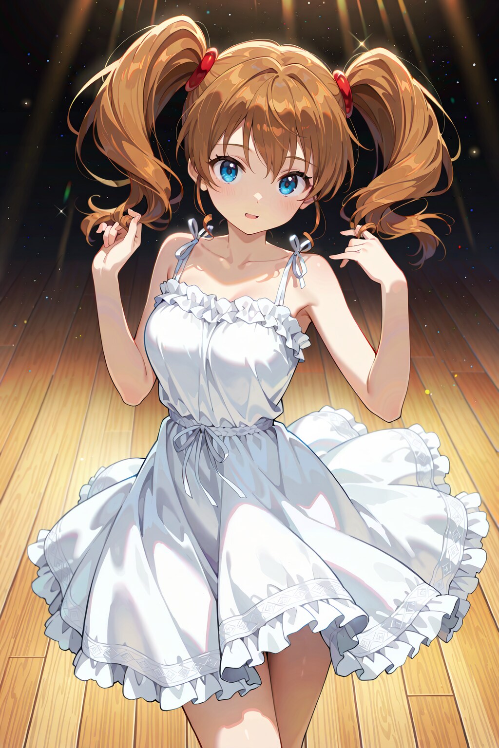 コーヒールンバを踊る女の子