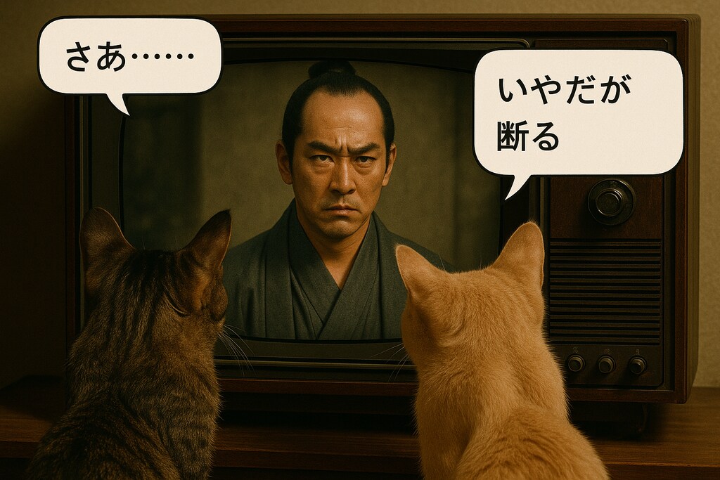 しゃべるねこと時代劇