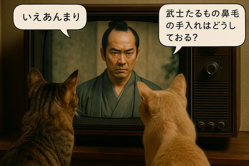 しゃべるねこと時代劇