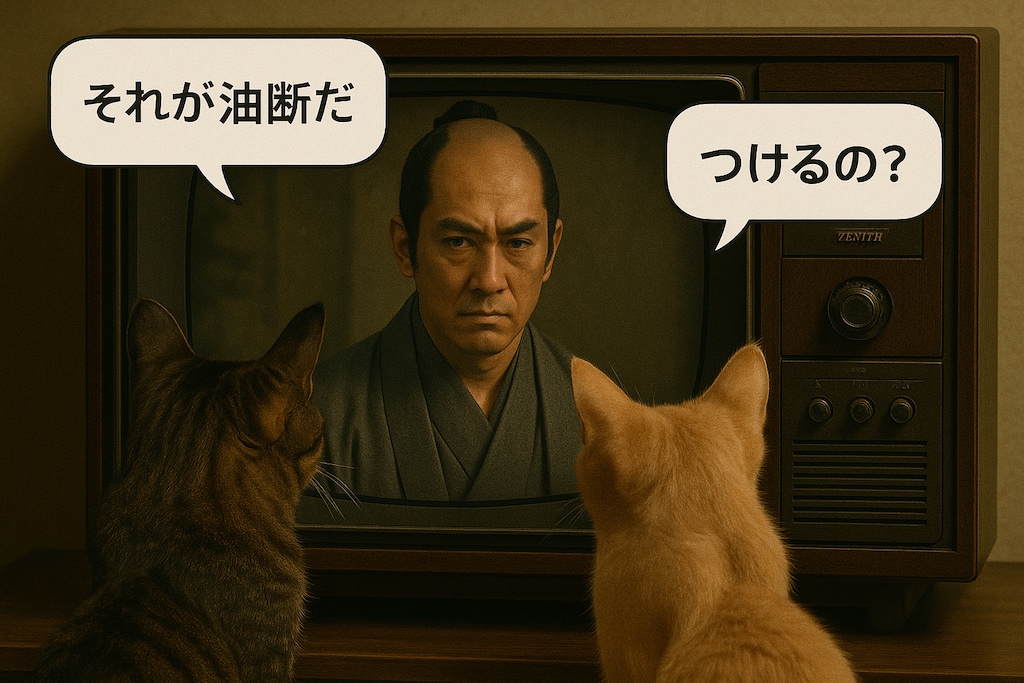 しゃべるねこと時代劇