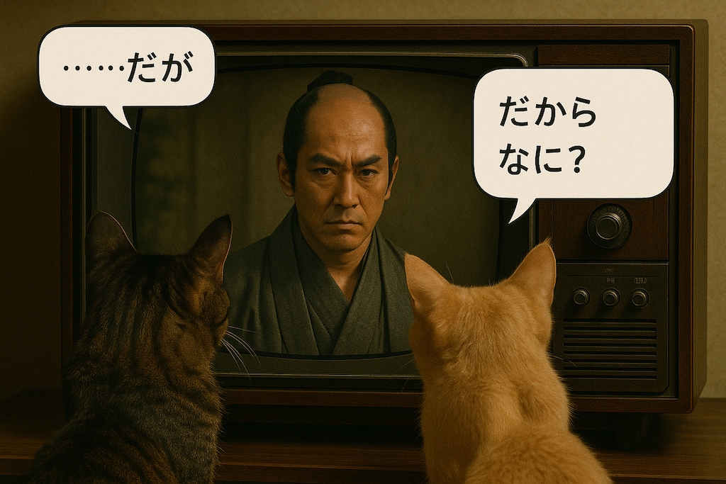 しゃべるねこと時代劇