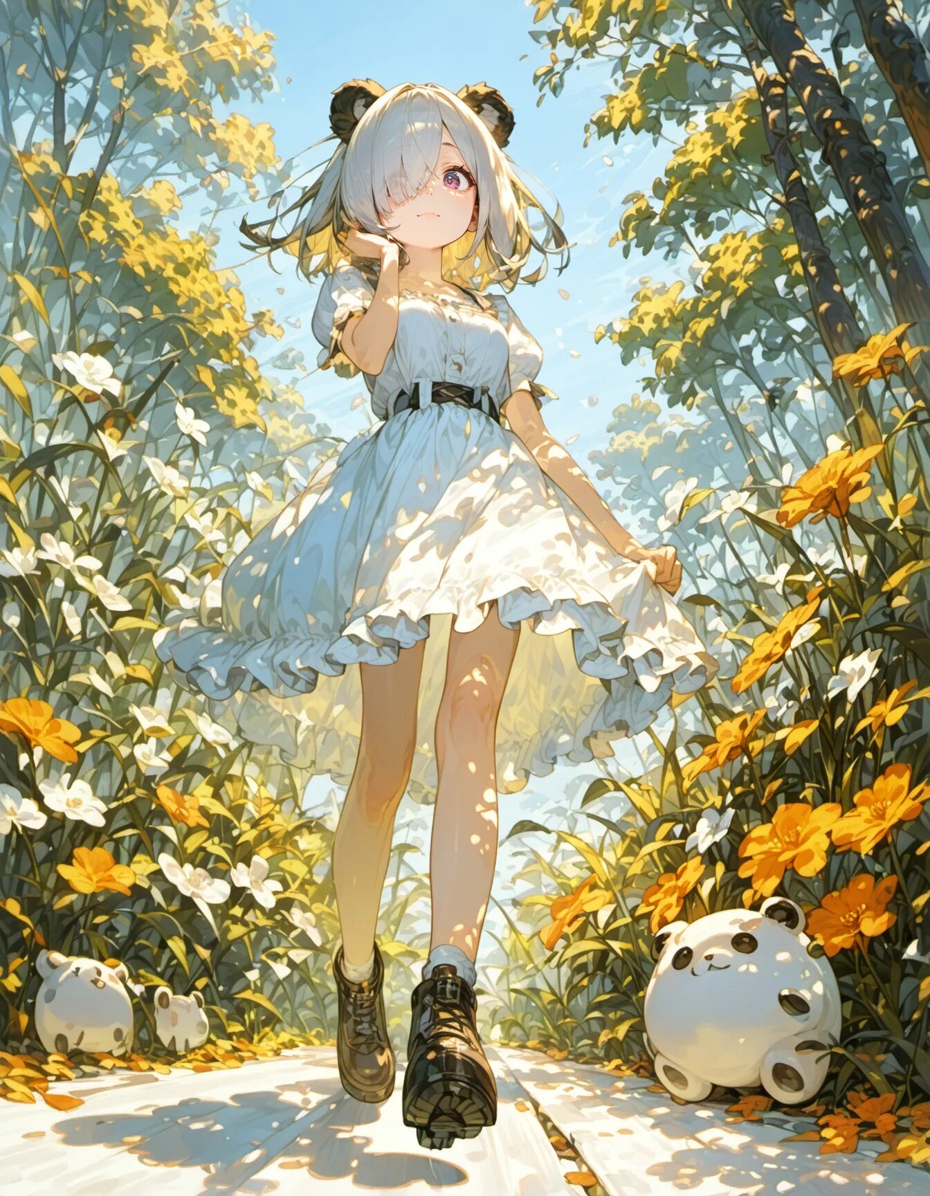 Where the Sun Finds Her | の人気AIイラスト・グラビア