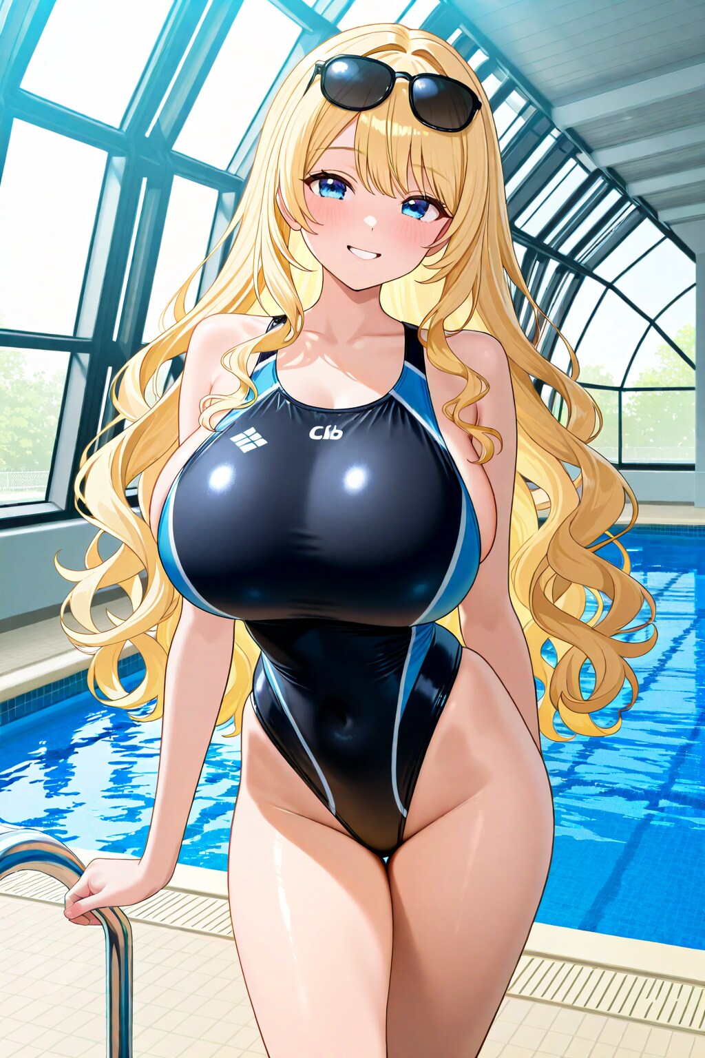 競泳水着のなつみさん