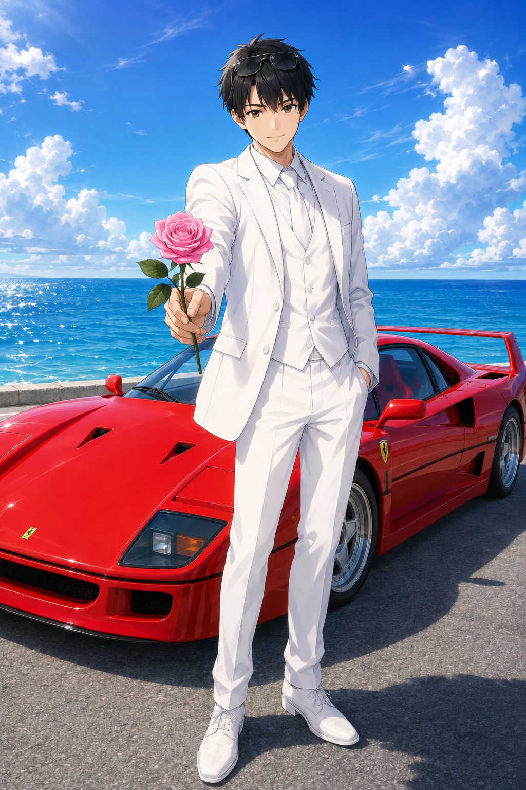 ピンクの薔薇