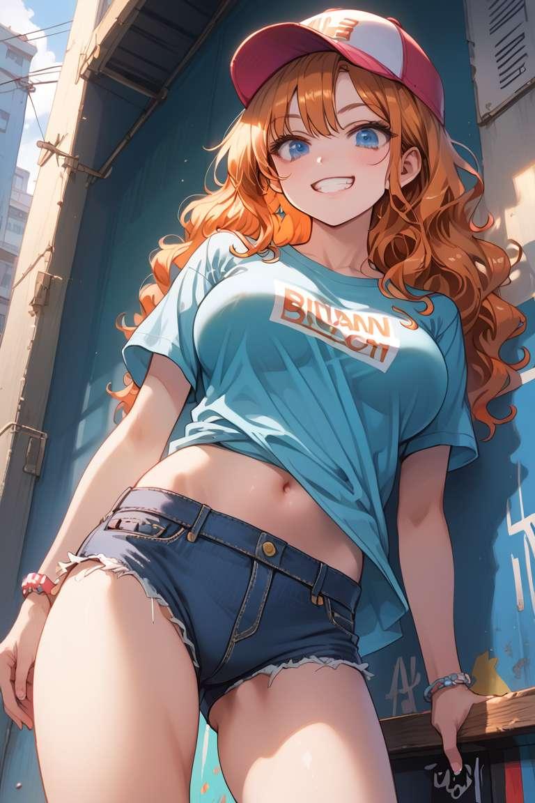 へそと生脚 | の人気AIイラスト・グラビア