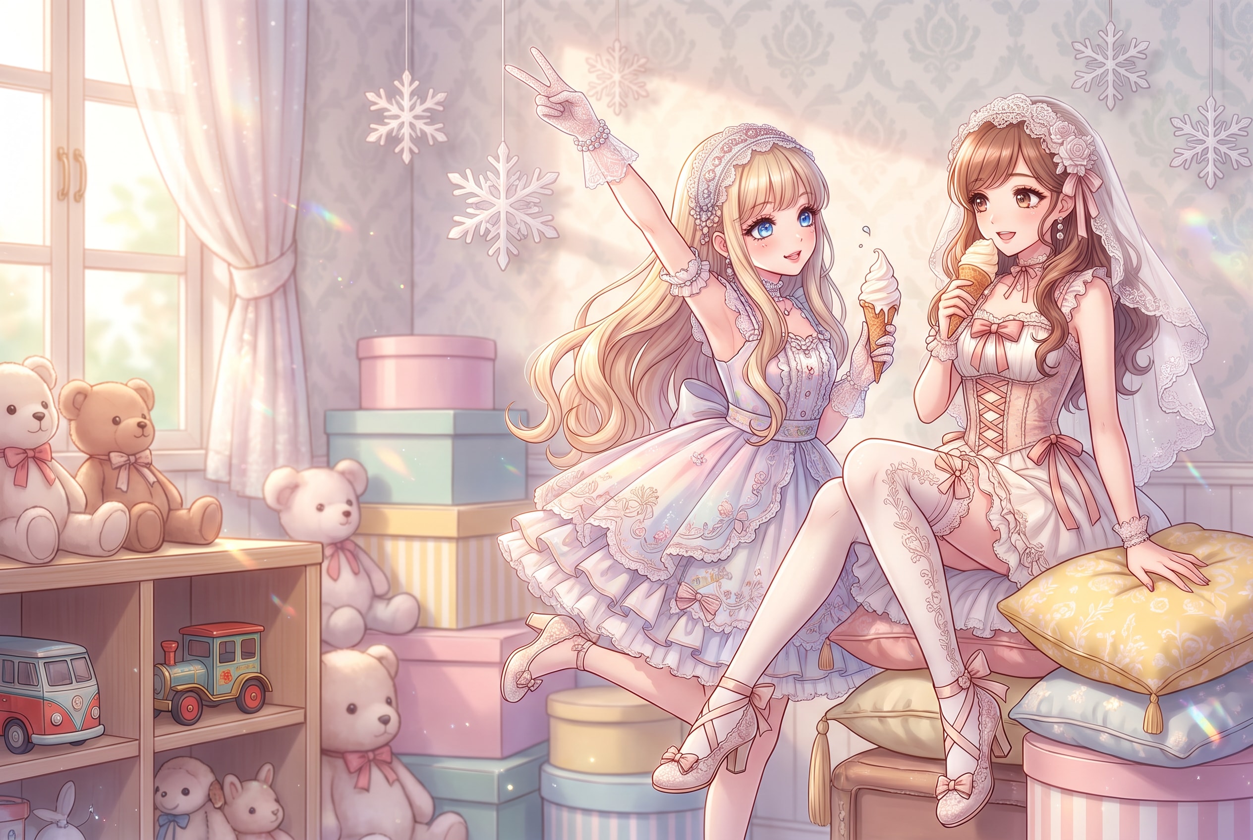 泡雪玩具宴