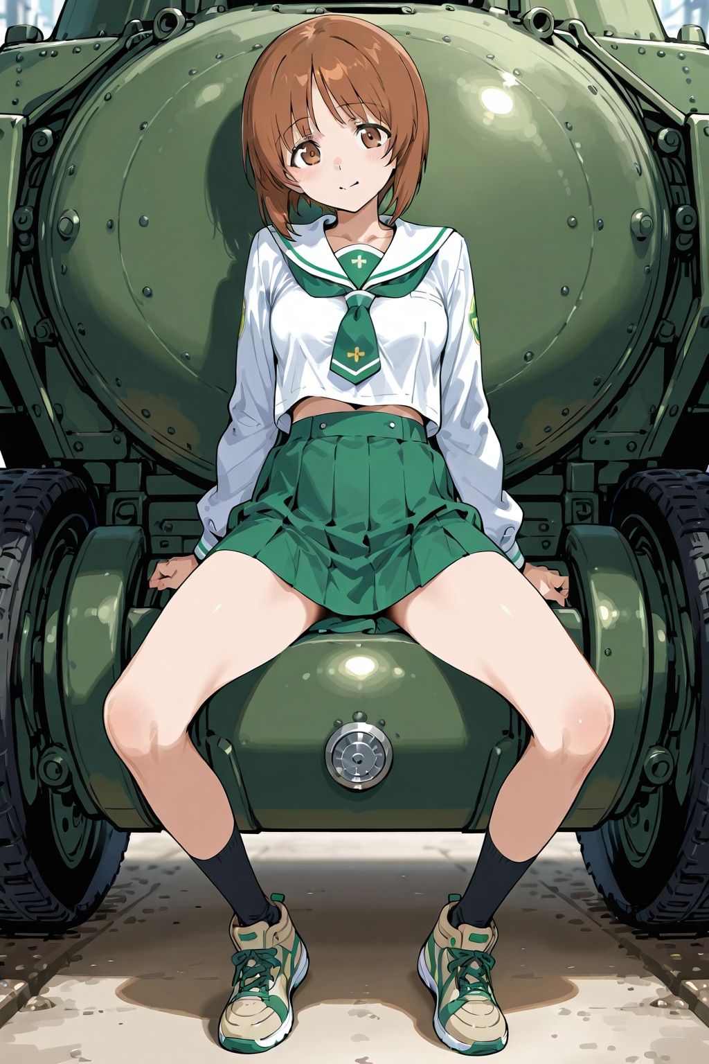 Nishizumi Miho | の人気AIイラスト・グラビア